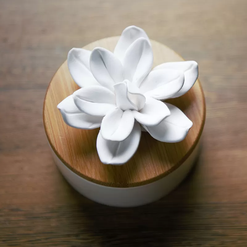 WB-CM-01 Plum Blossom Ceramic&Wood Ceramic Capillarity