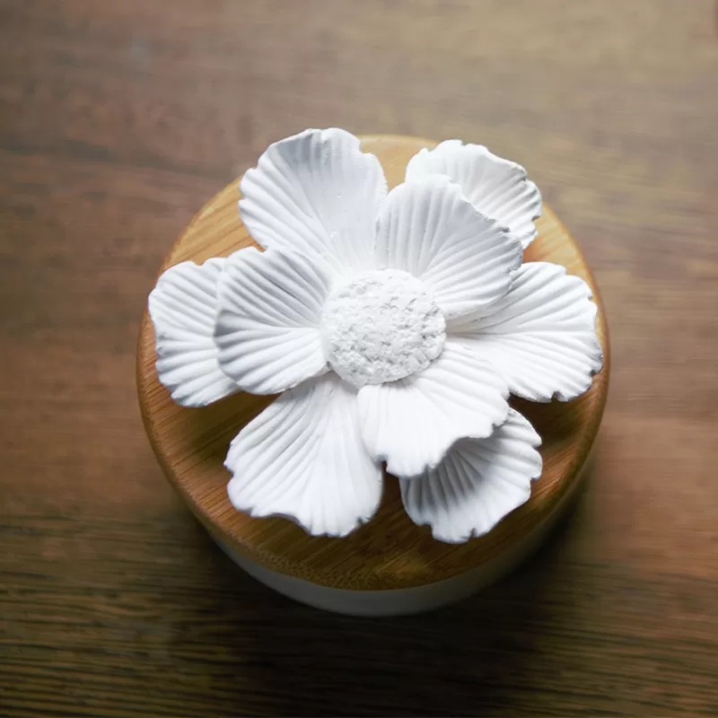 WB-CM-02 Lotus Ceramic&Wood Ceramic Capillarity